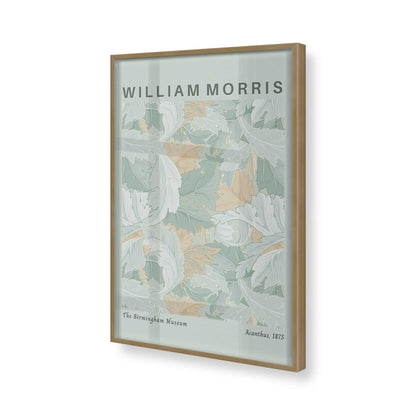 [Color:Brushed Gold], Picture of art in a Brushed Gold frame of the corner