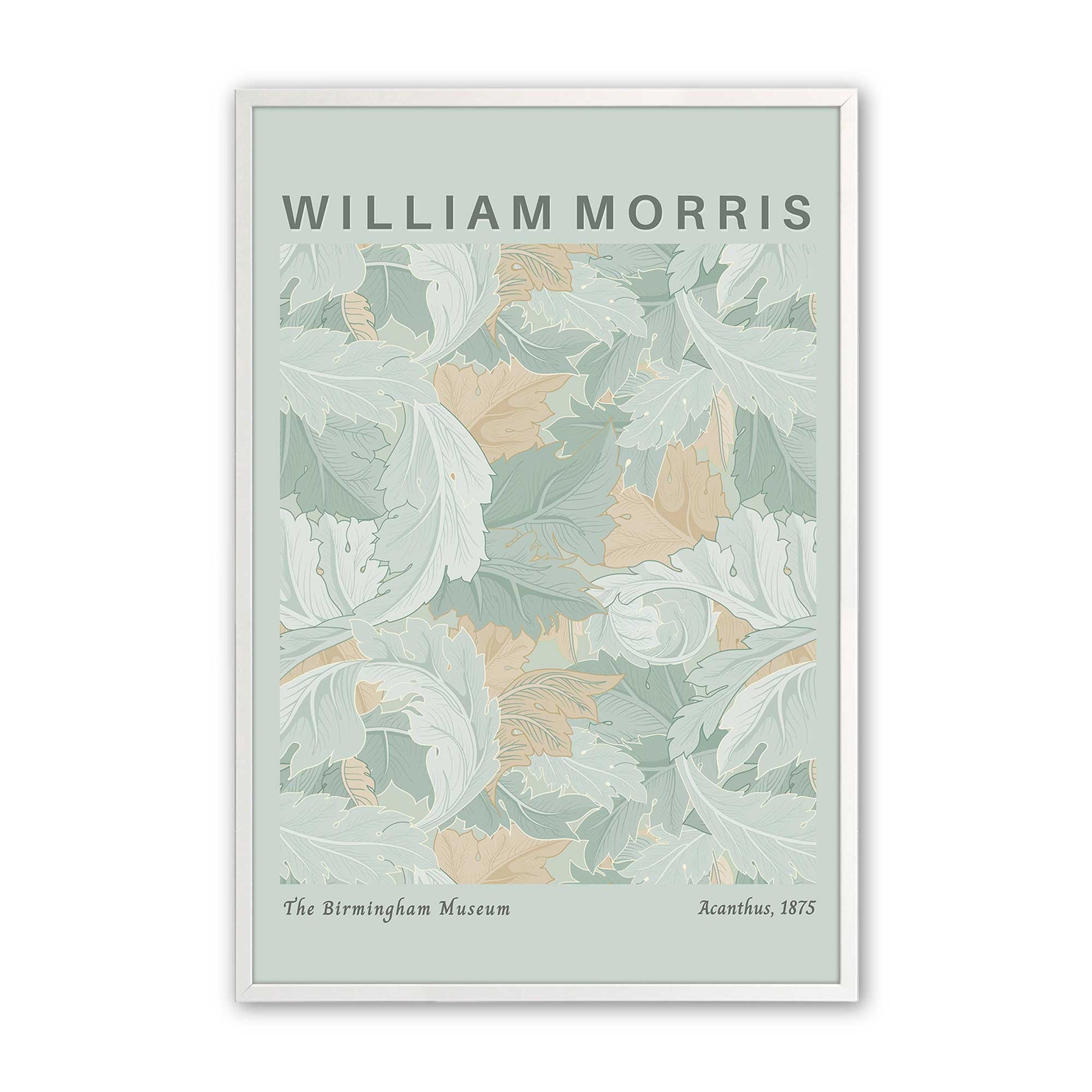 [Color:Opaque White], Picture of art in a Opaque White frame
