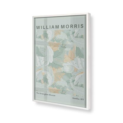 [Color:Opaque White], Picture of art in a Opaque White frame of the corner