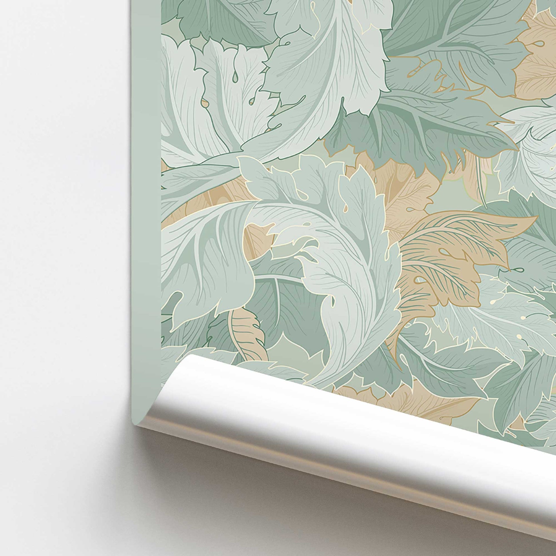 [color:Rolled Print], Picture of close up of art