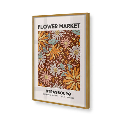 [Color:Polished Gold], Picture of art in a Polished Gold frame of the corner