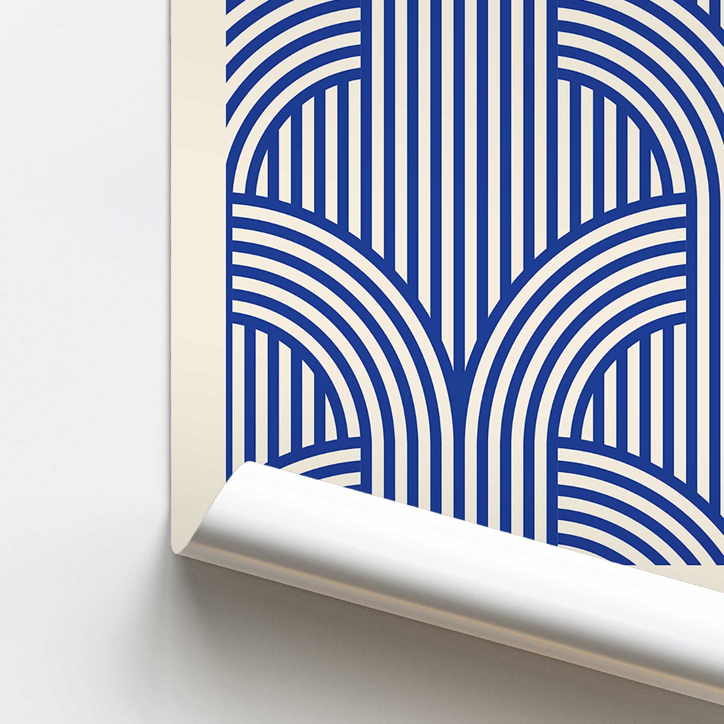 [color:Rolled Print], Picture of close up of art