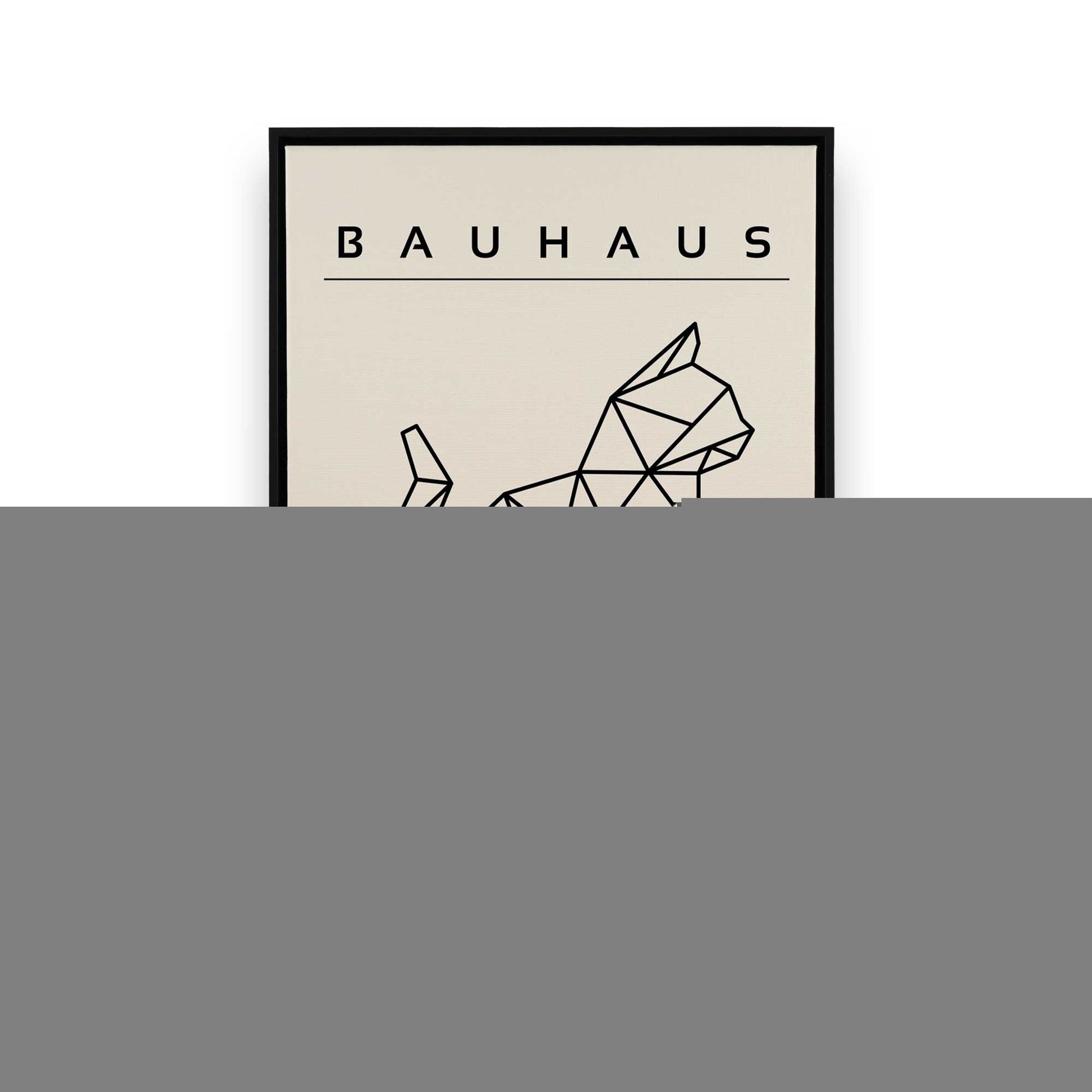 [Color:Satin Black], Picture of art in a Satin Black frame