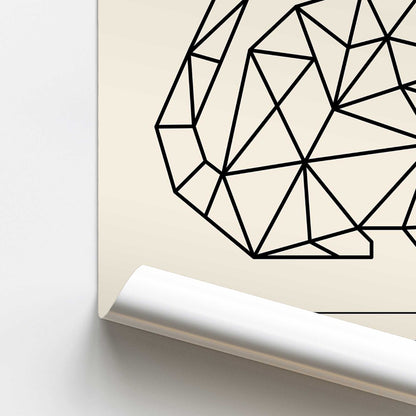 [color:Rolled Print], Picture of close up of art