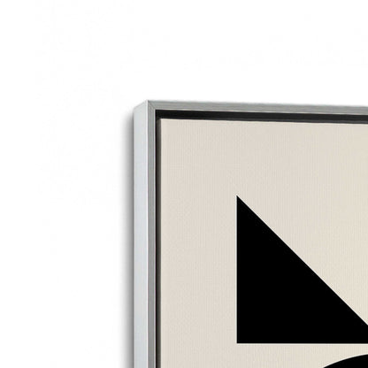 [Color:Polished Chrome], Picture of art in a Polished Chrome frame at an angle
