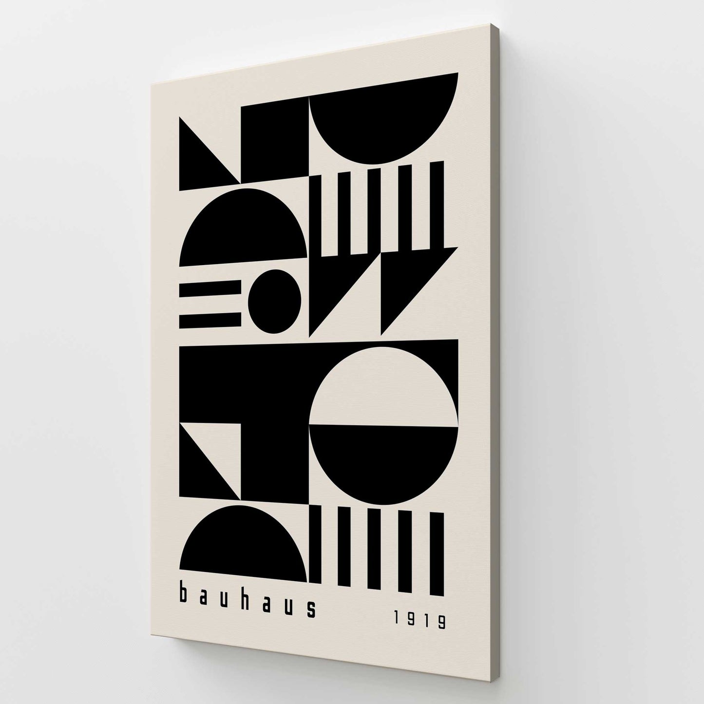 [Color:Stretched Canvas], Picture of art at an angle