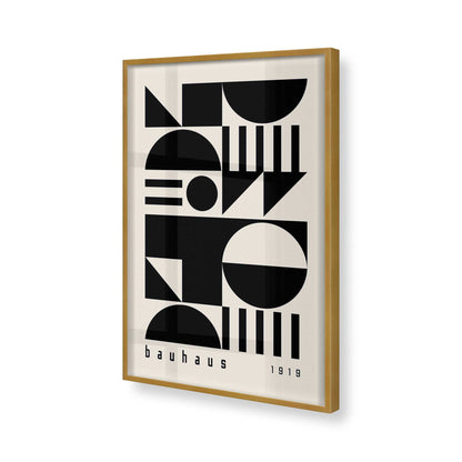 [Color:Polished Gold], Picture of art in a Polished Gold frame of the corner