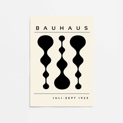Bauhaus Liquid Geometry Promotional Rolled Print
