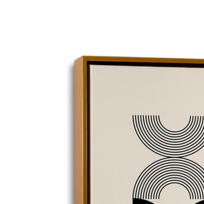 [Color:Polished Gold], Picture of art in a Polished Gold frame at an angle