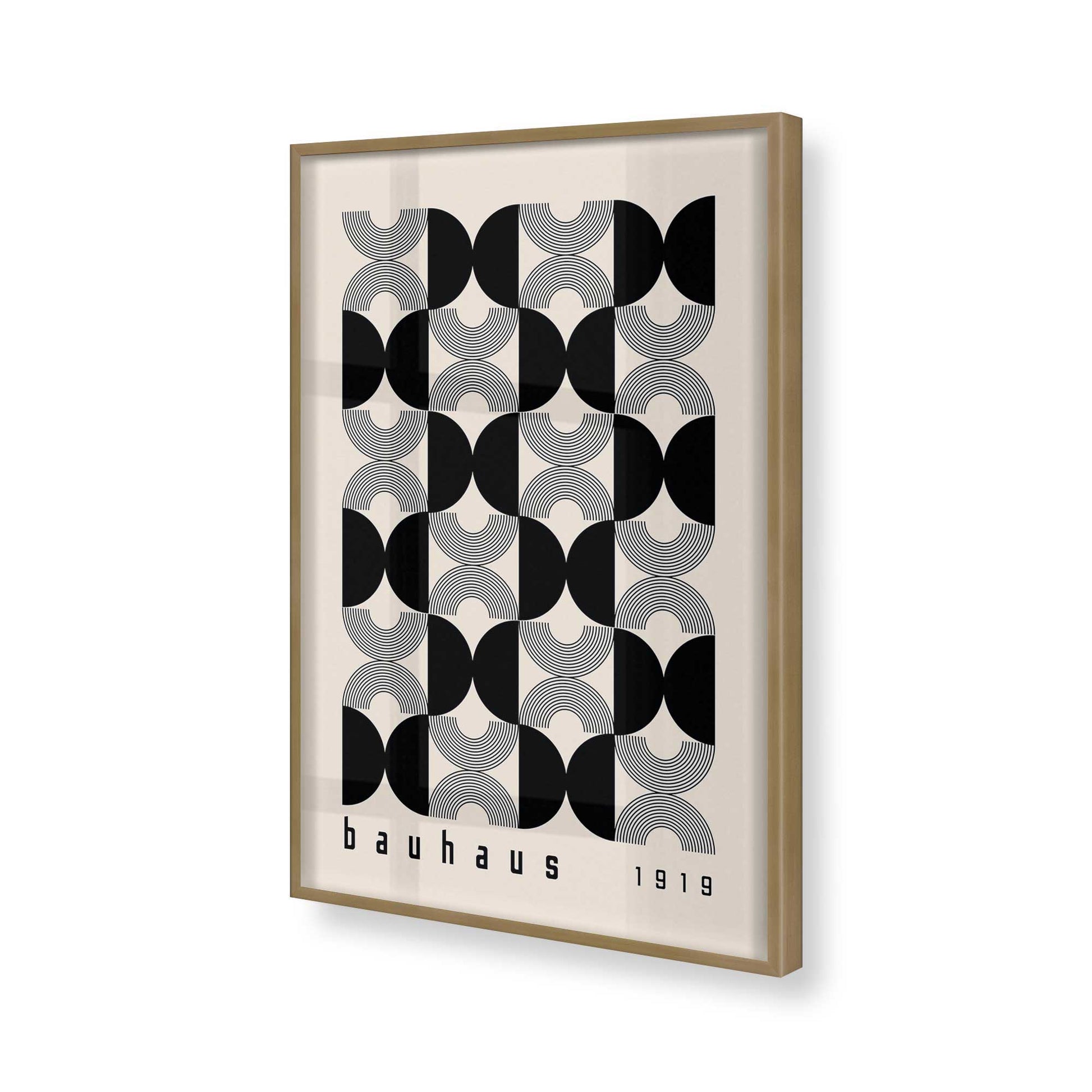 [Color:Brushed Gold], Picture of art in a Brushed Gold frame of the corner