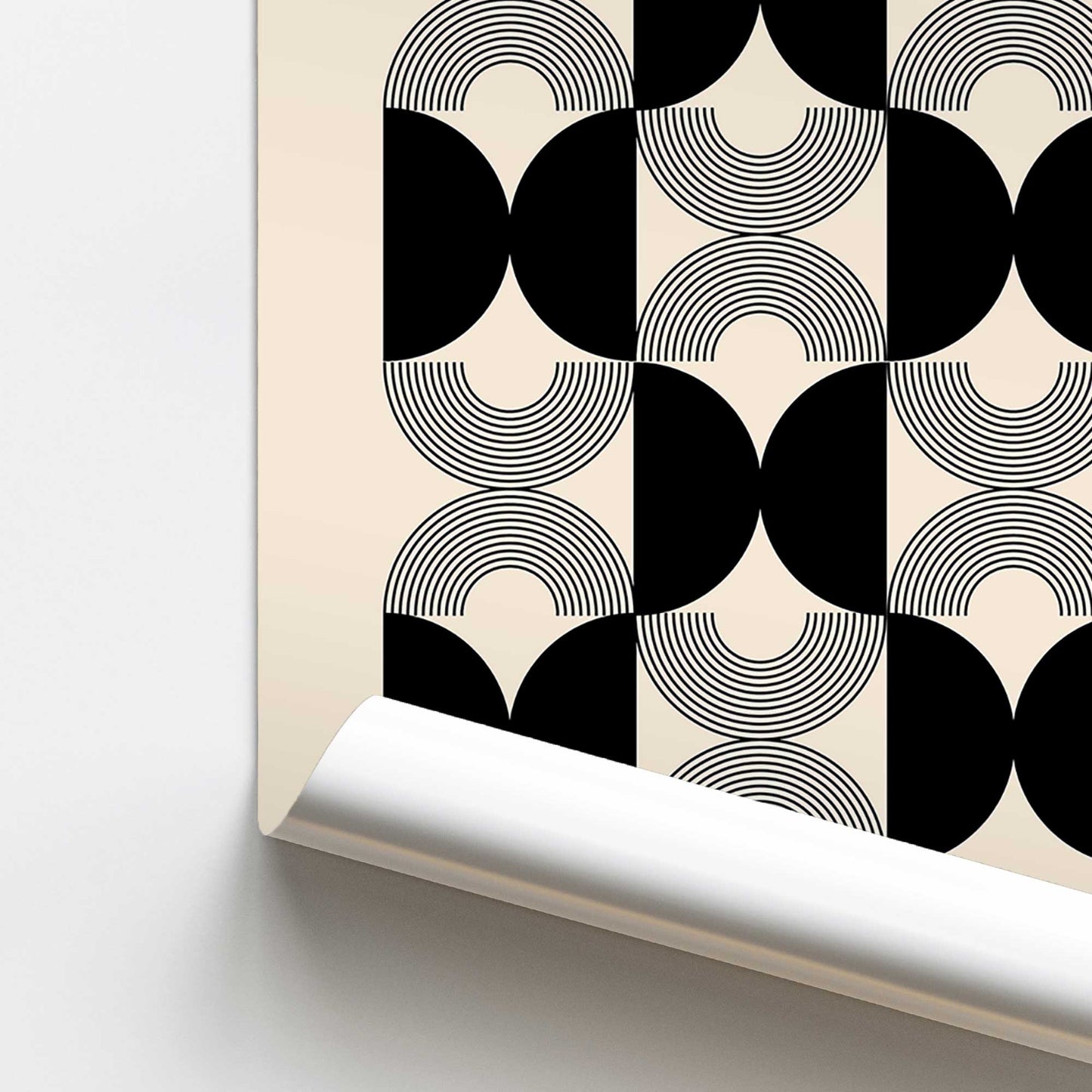 [color:Rolled Print], Picture of close up of art
