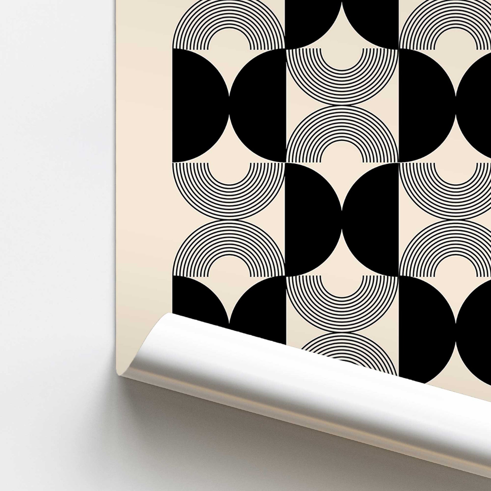 [color:Rolled Print], Picture of close up of art