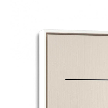 [Color:Opaque White], Picture of art in a White frame at an angle