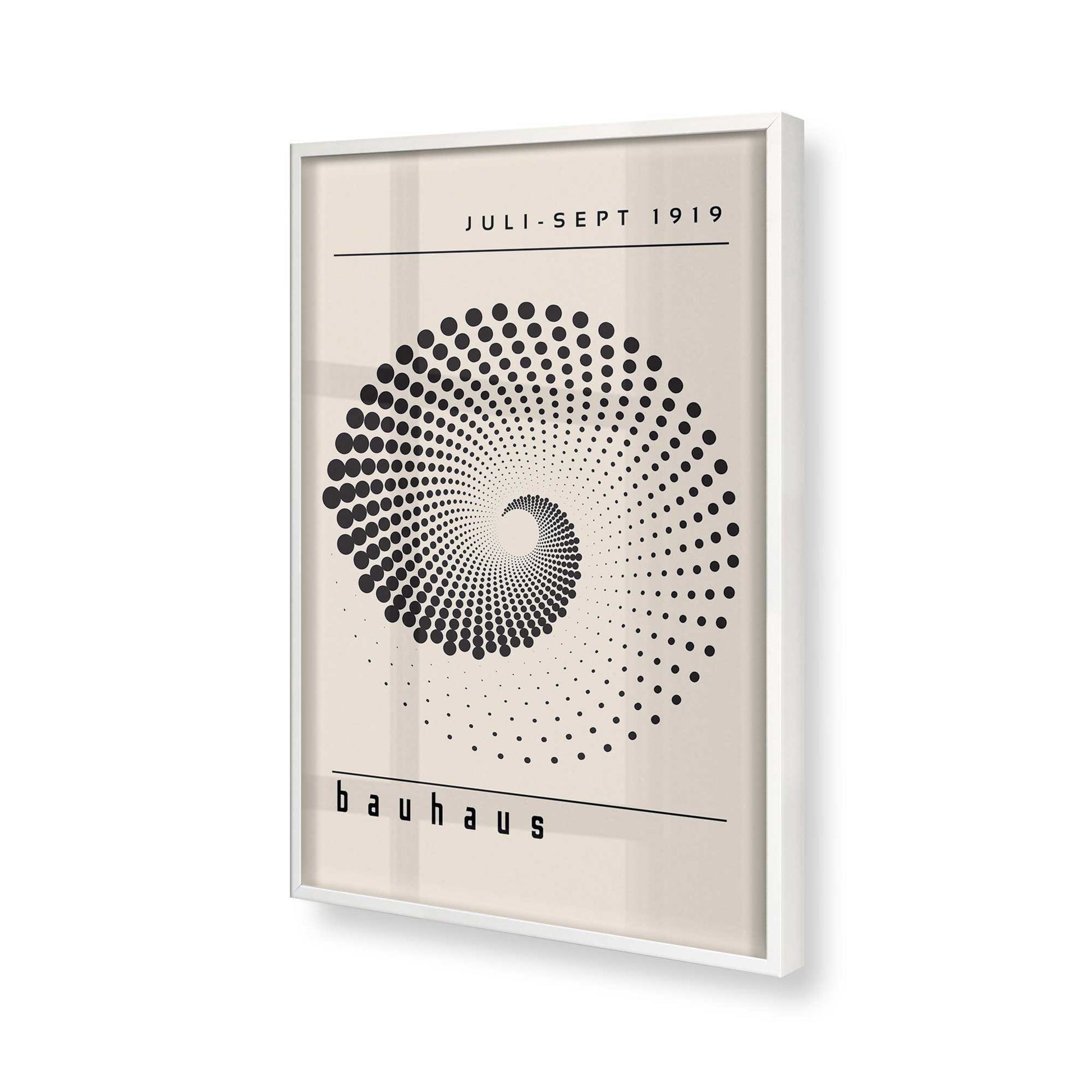 [Color:Opaque White], Picture of art in a Opaque White frame of the corner