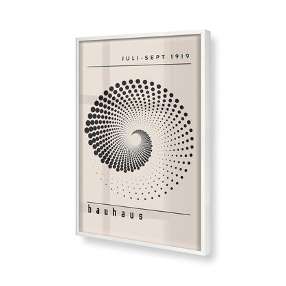 [Color:Opaque White], Picture of art in a Opaque White frame of the corner