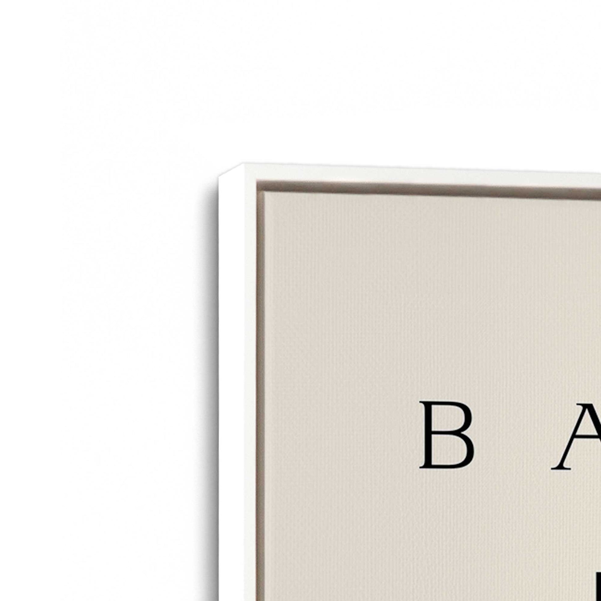 [Color:Opaque White], Picture of art in a White frame at an angle