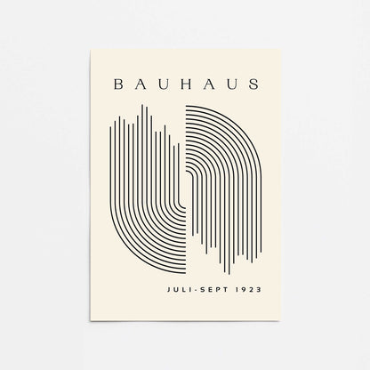 Bauhaus Duality 1923 Promotional Rolled Print