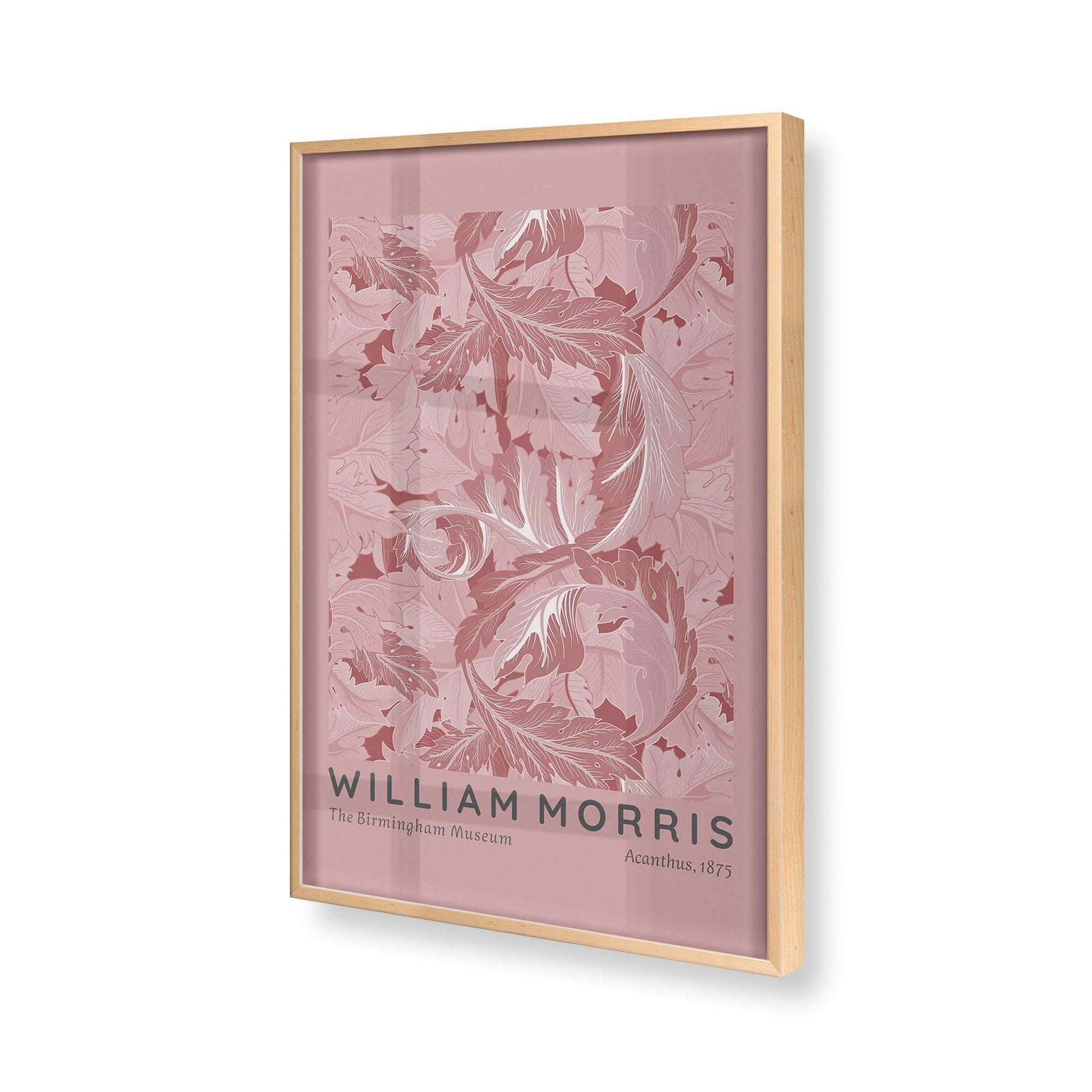 [Color:Raw Maple], Picture of art in a Raw Maple frame of the corner