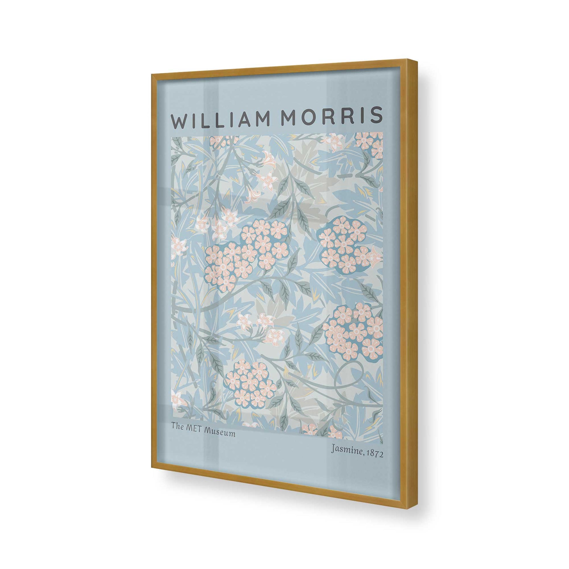 [Color:Polished Gold], Picture of art in a Polished Gold frame of the corner