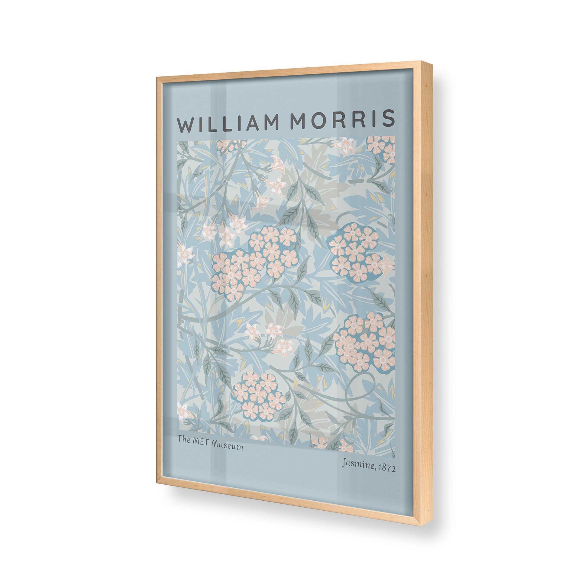 [Color:Raw Maple], Picture of art in a Raw Maple frame of the corner