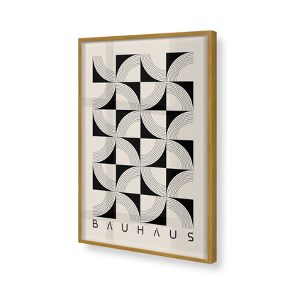 [Color:Polished Gold], Picture of art in a Polished Gold frame of the corner