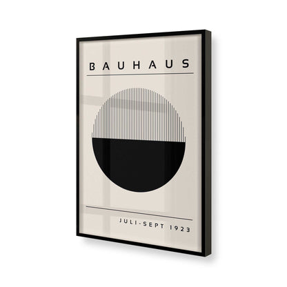 [Color:Satin Black], Picture of art in a Satin Black frame of the corner