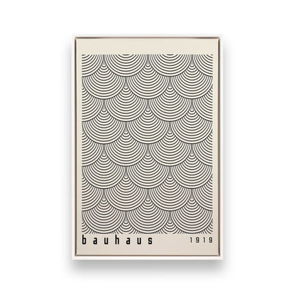 [Color:Opaque White], Picture of art in a White frame