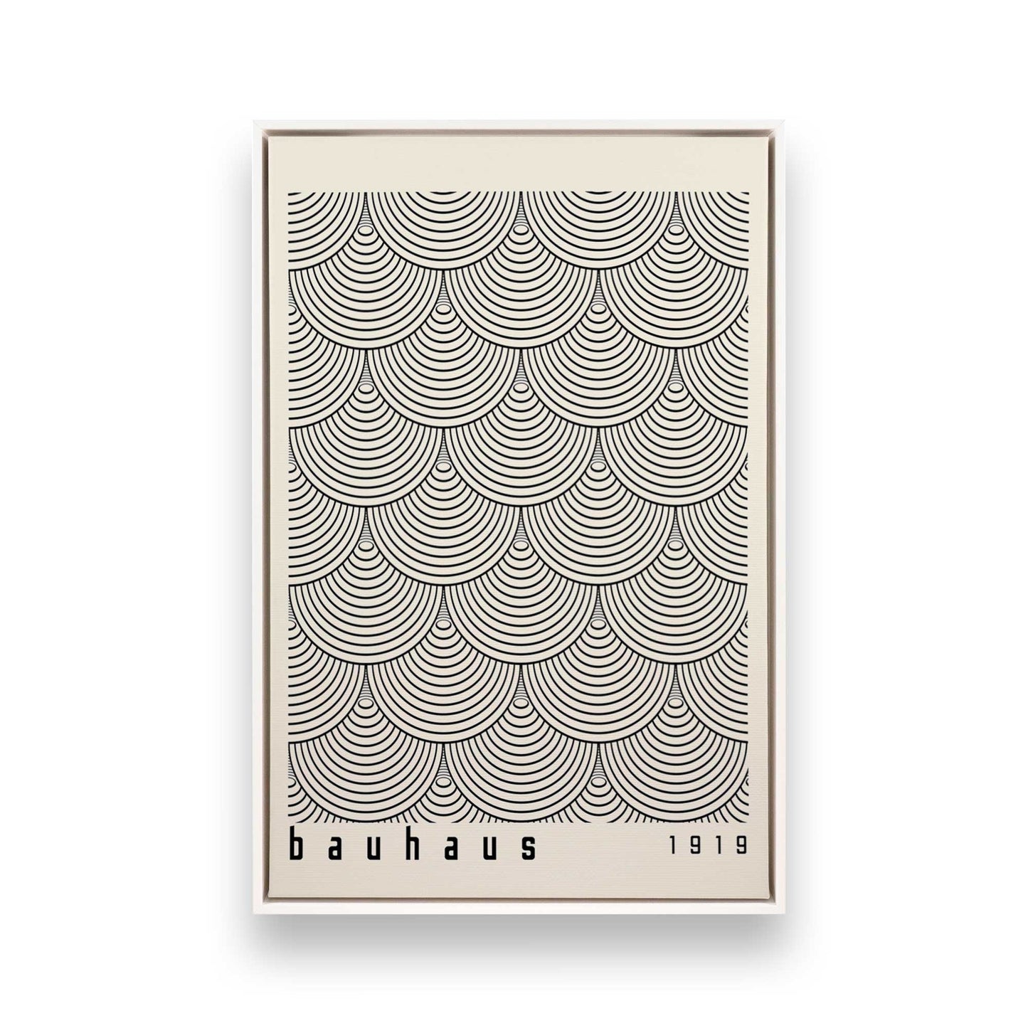 [Color:Opaque White], Picture of art in a White frame