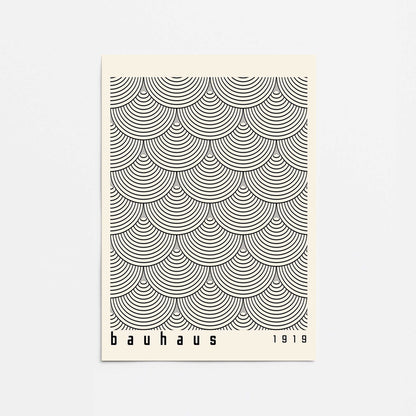 Echoing Bauhaus Arches Promotional Rolled Print