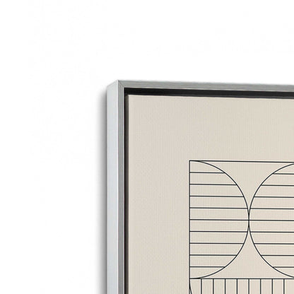 [Color:Polished Chrome], Picture of art in a Polished Chrome frame at an angle
