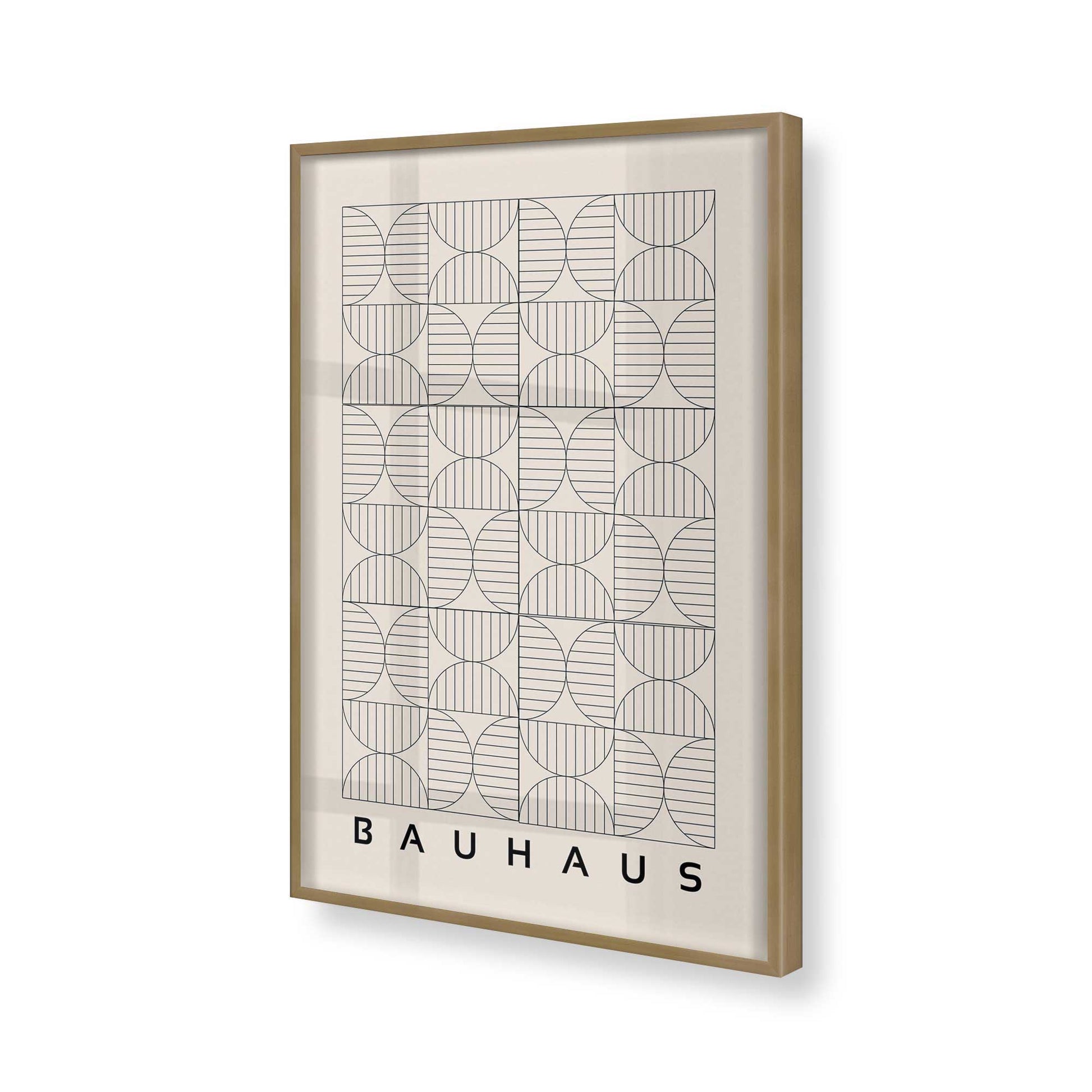 [Color:Brushed Gold], Picture of art in a Brushed Gold frame of the corner