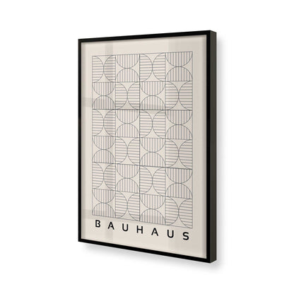 [Color:Satin Black], Picture of art in a Satin Black frame of the corner
