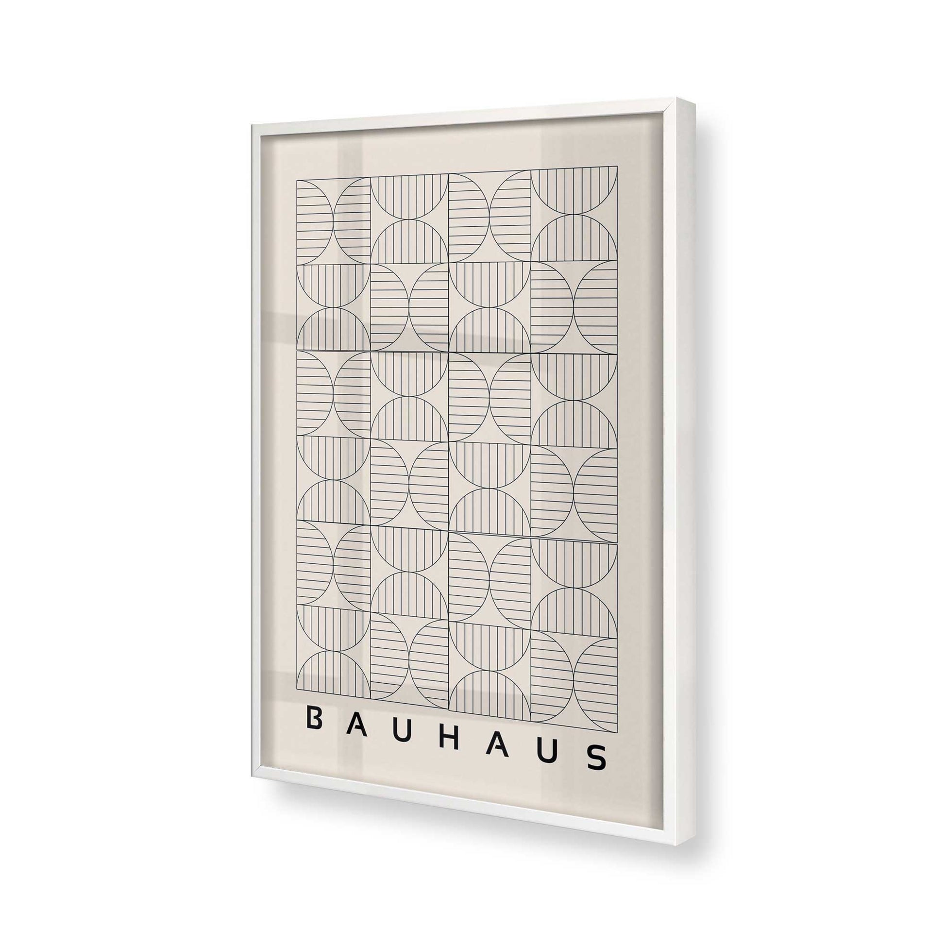 [Color:Opaque White], Picture of art in a Opaque White frame of the corner