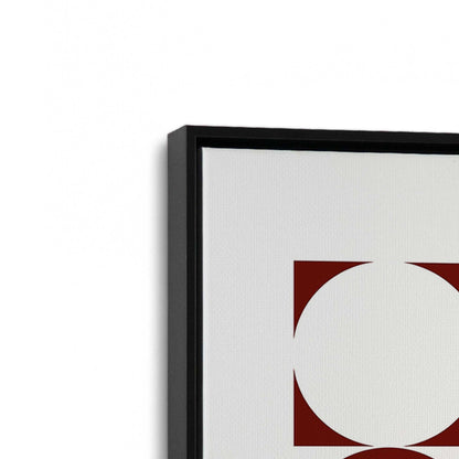 [Color:Satin Black], Picture of art in a Satin Black frame at an angle