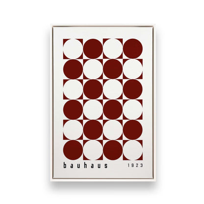 [Color:Opaque White], Picture of art in a White frame