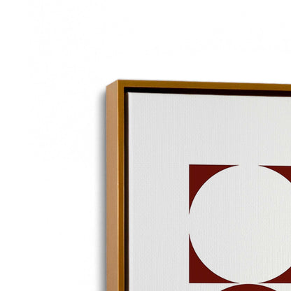 [Color:Polished Gold], Picture of art in a Polished Gold frame at an angle