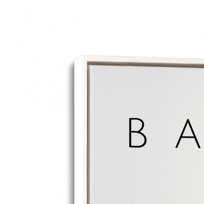 [Color:Opaque White], Picture of art in a White frame at an angle
