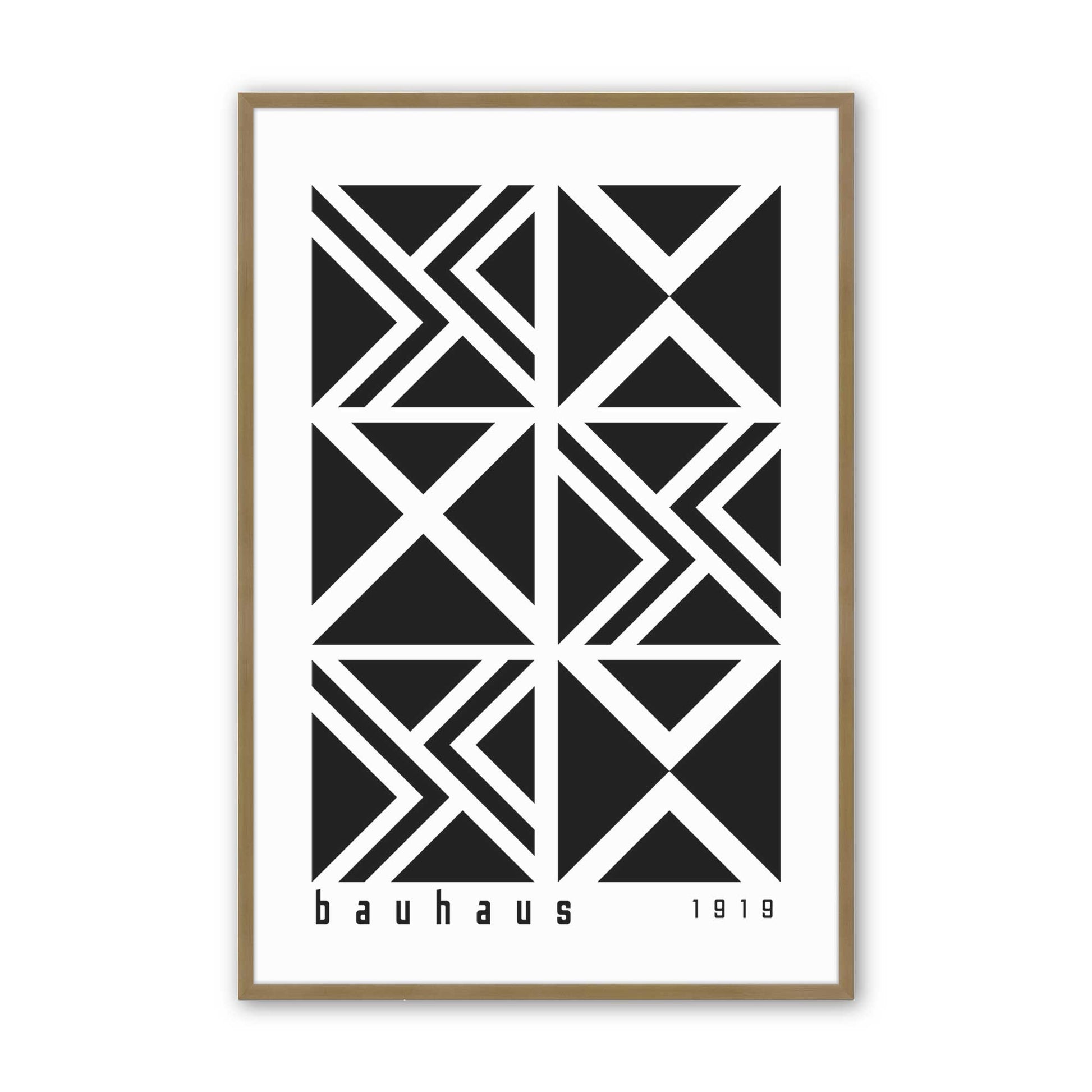 [Color:Brushed Gold], Picture of art in a Brushed Gold frame