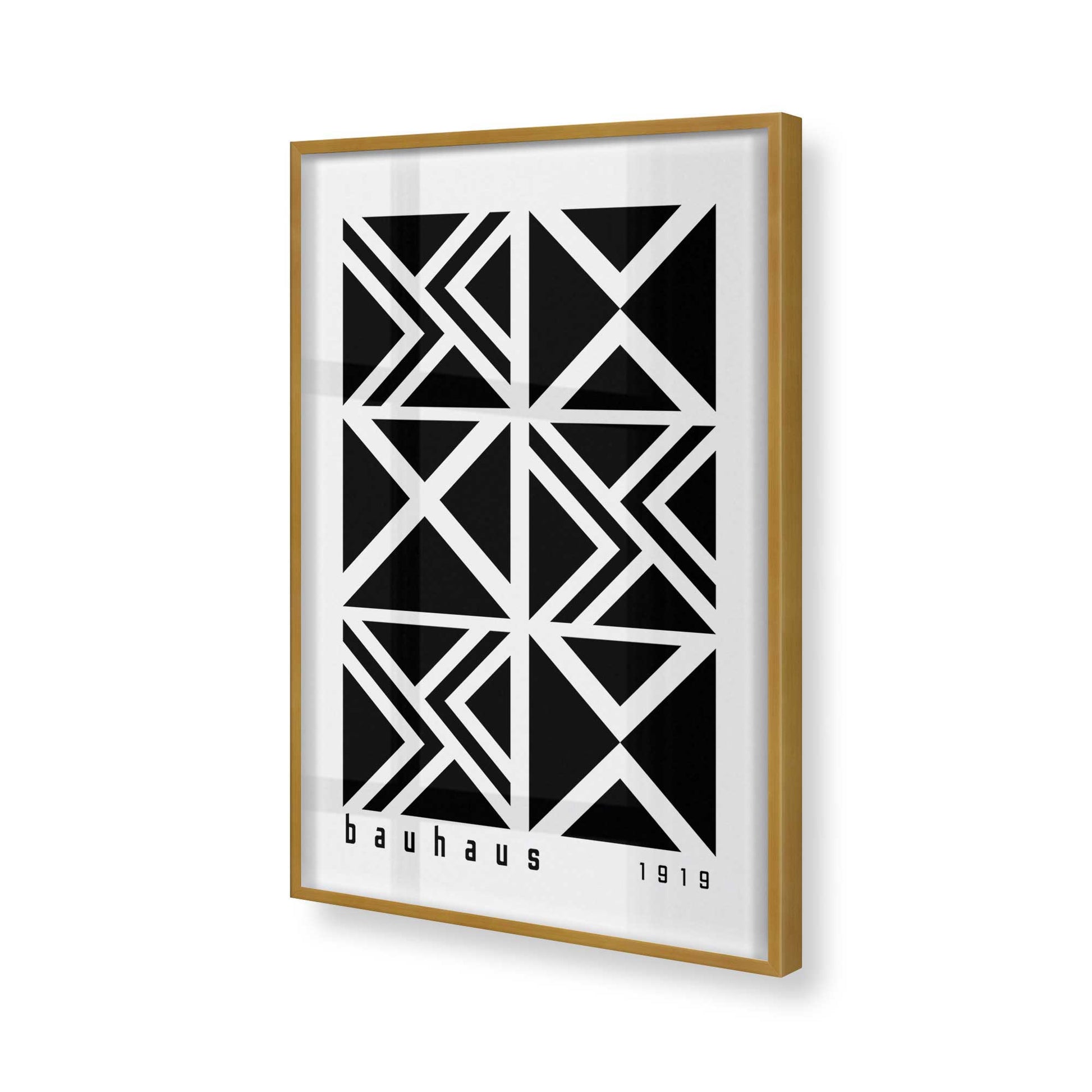 [Color:Polished Gold], Picture of art in a Polished Gold frame of the corner
