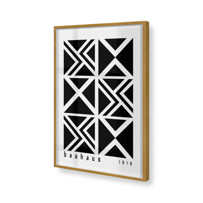 [Color:Polished Gold], Picture of art in a Polished Gold frame of the corner