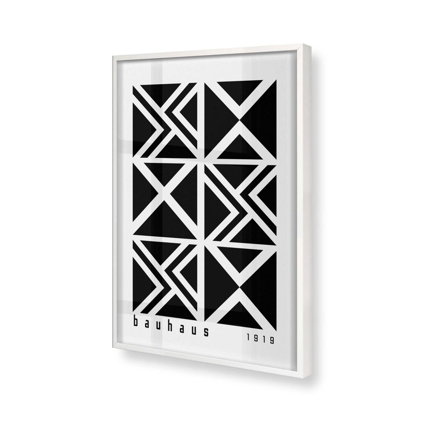 [Color:Opaque White], Picture of art in a Opaque White frame of the corner
