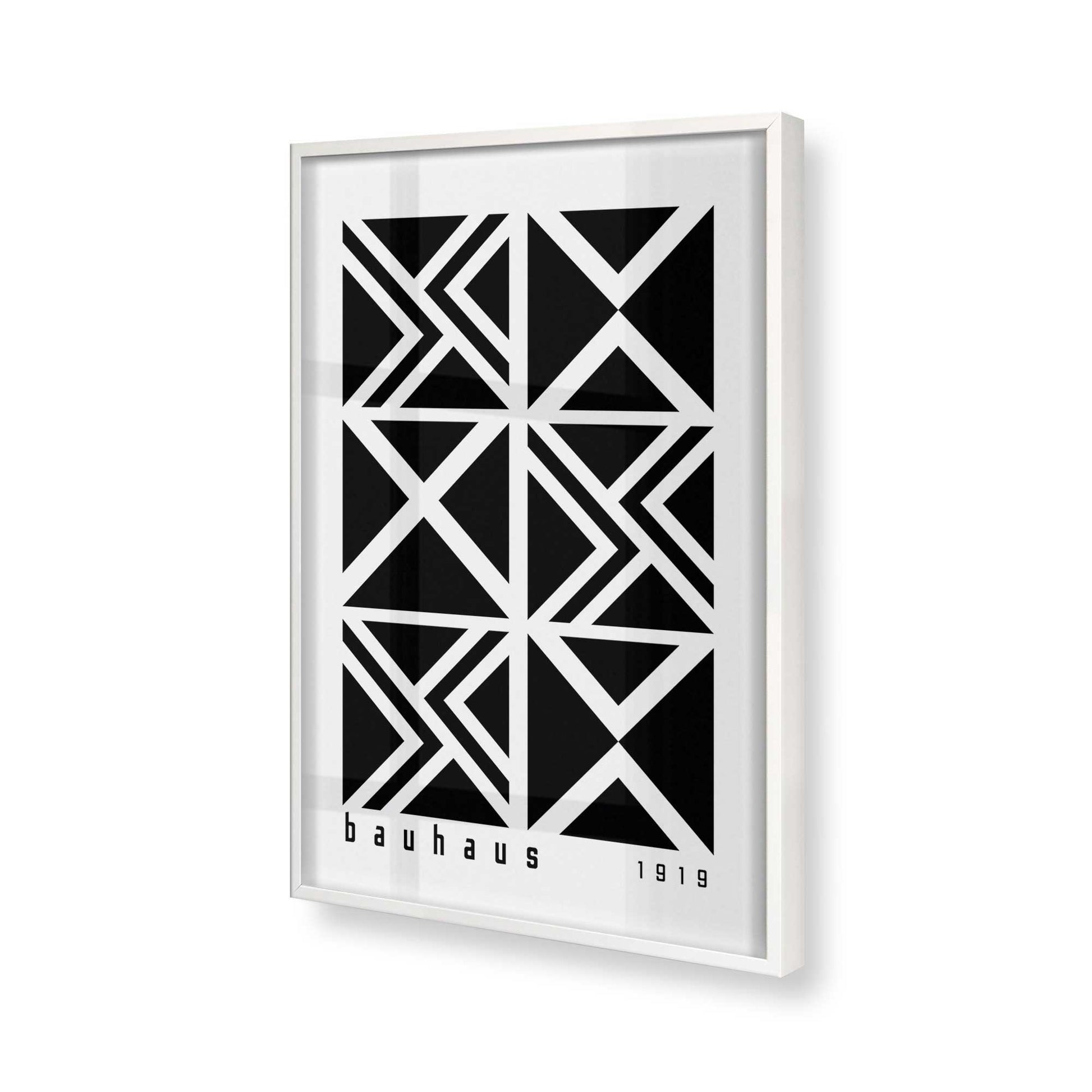 [Color:Opaque White], Picture of art in a Opaque White frame of the corner