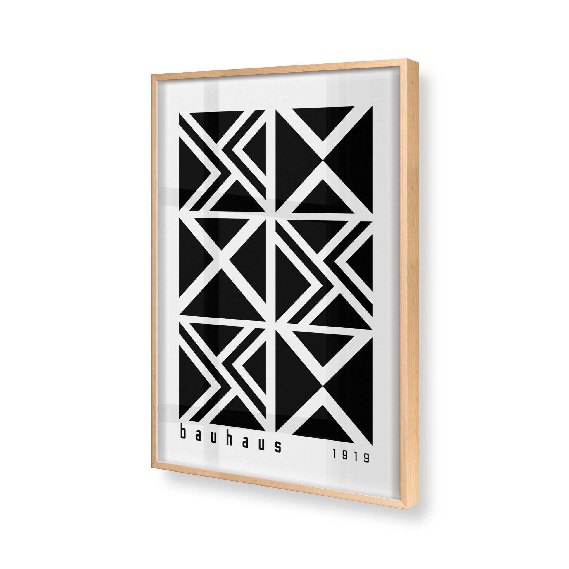[Color:Raw Maple], Picture of art in a Raw Maple frame of the corner