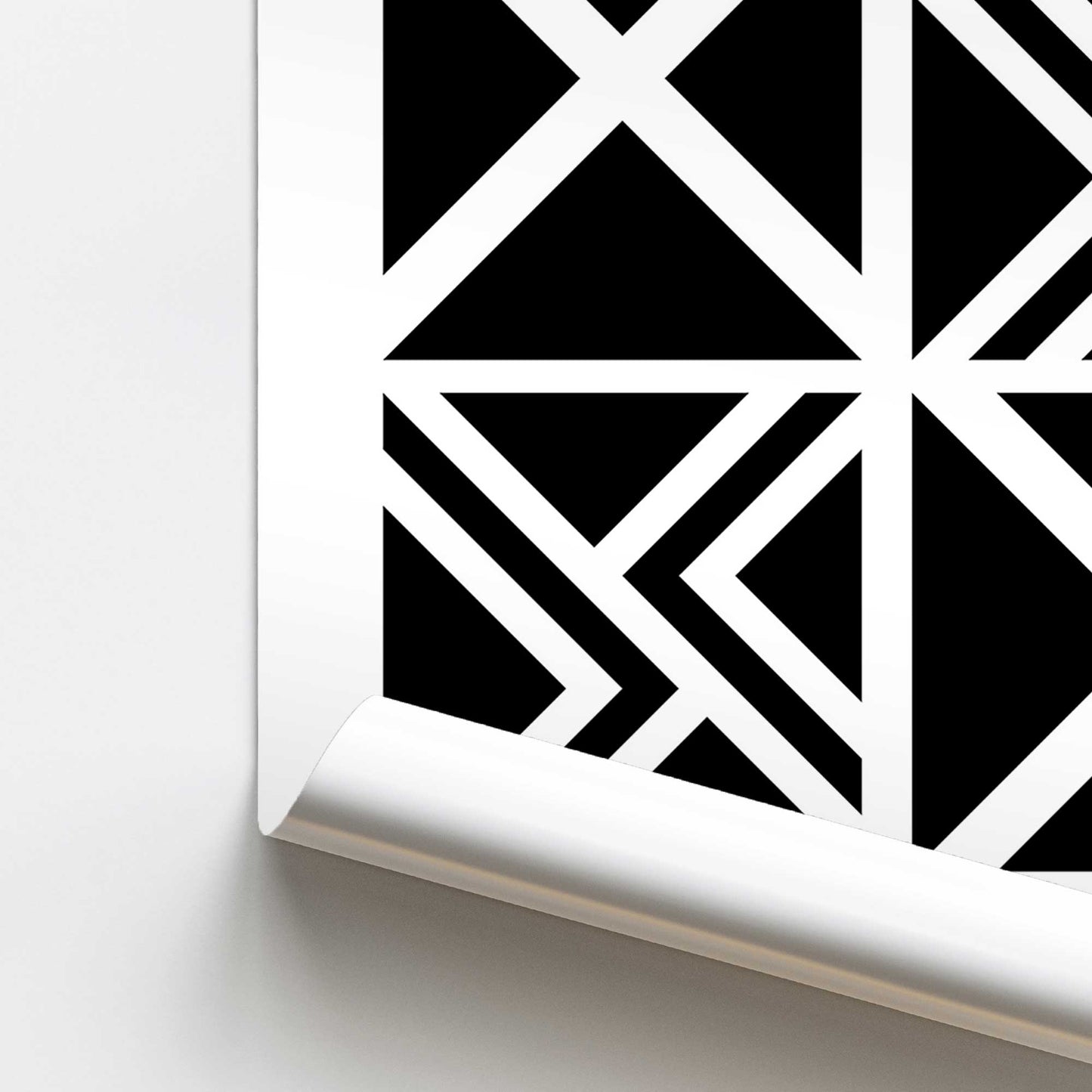 [color:Rolled Print], Picture of close up of art