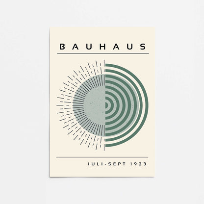 Bauhaus Echoing Rays Promotional Rolled Print