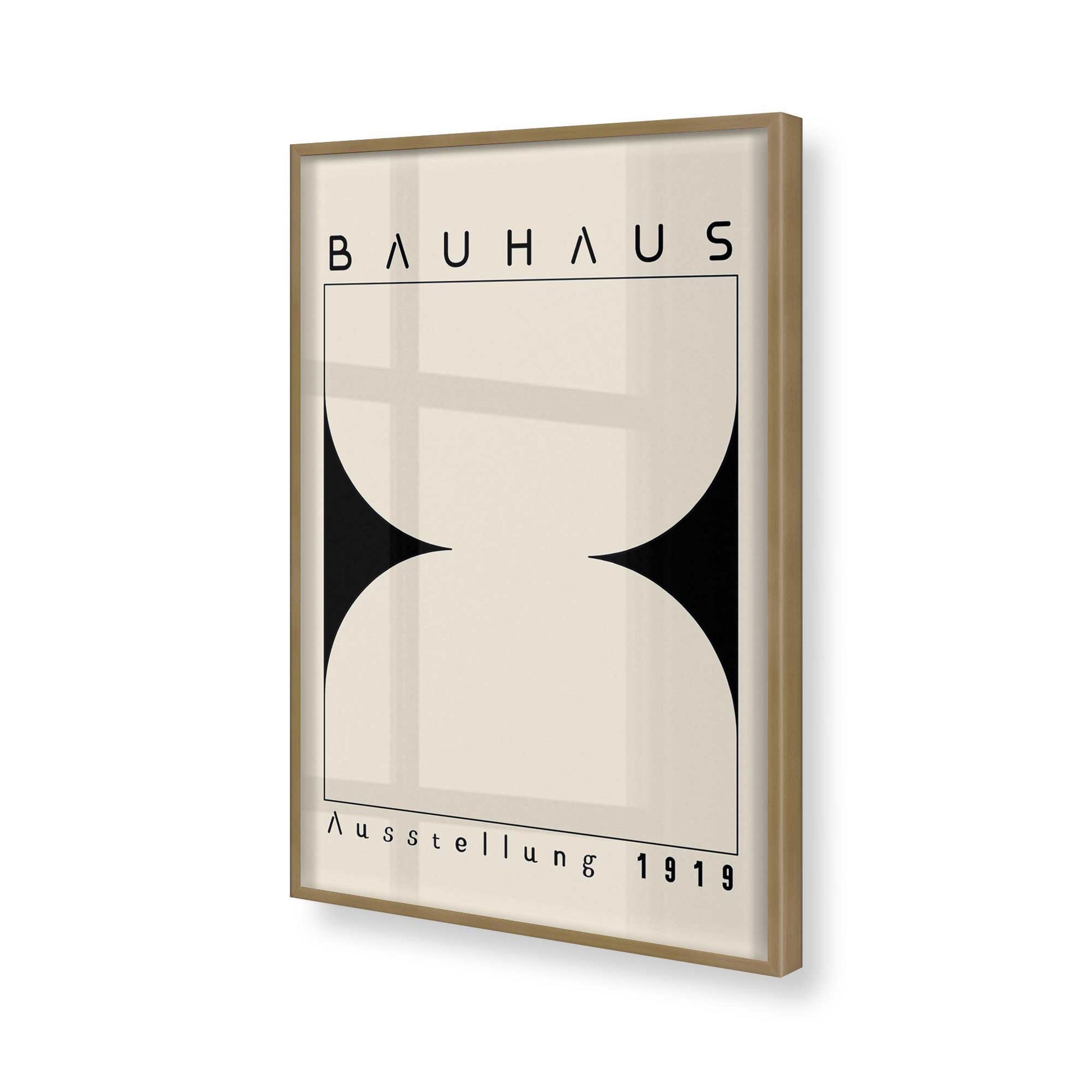 [Color:Brushed Gold], Picture of art in a Brushed Gold frame of the corner