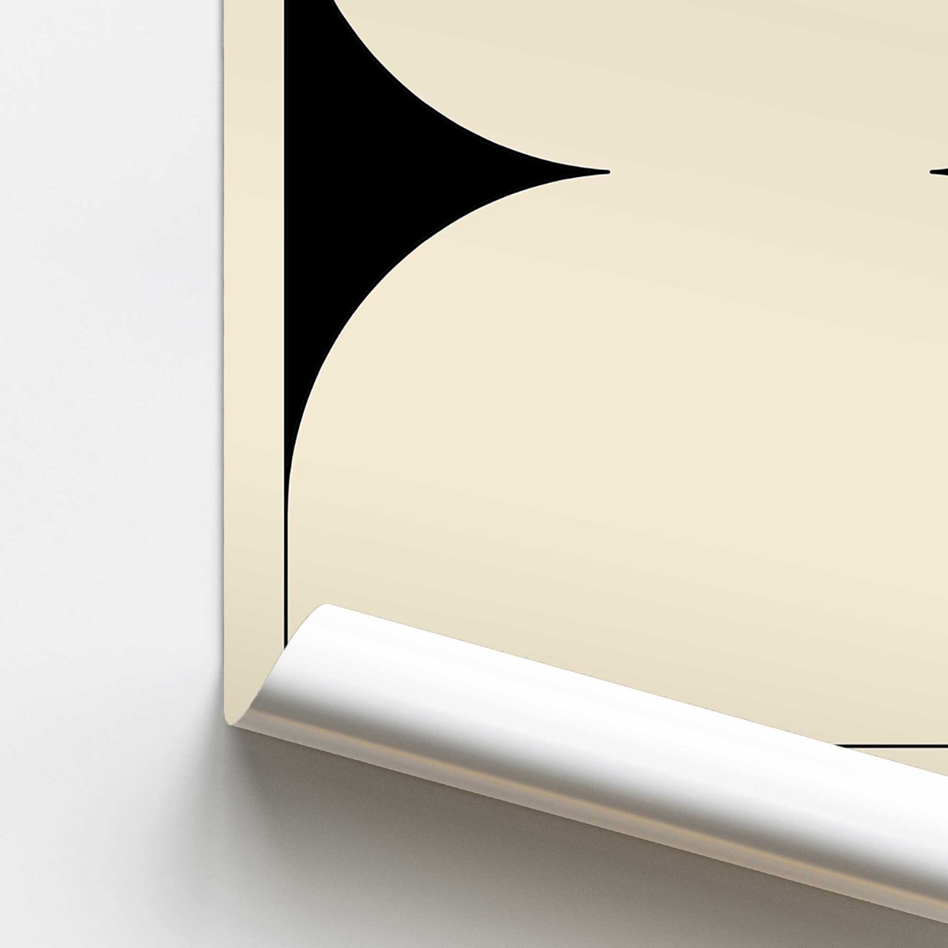 [color:Rolled Print], Picture of close up of art