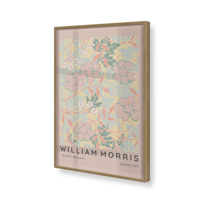 [Color:Brushed Gold], Picture of art in a Brushed Gold frame of the corner