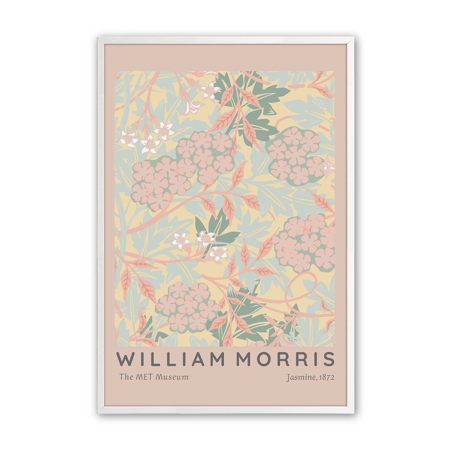 [Color:Opaque White], Picture of art in a Opaque White frame