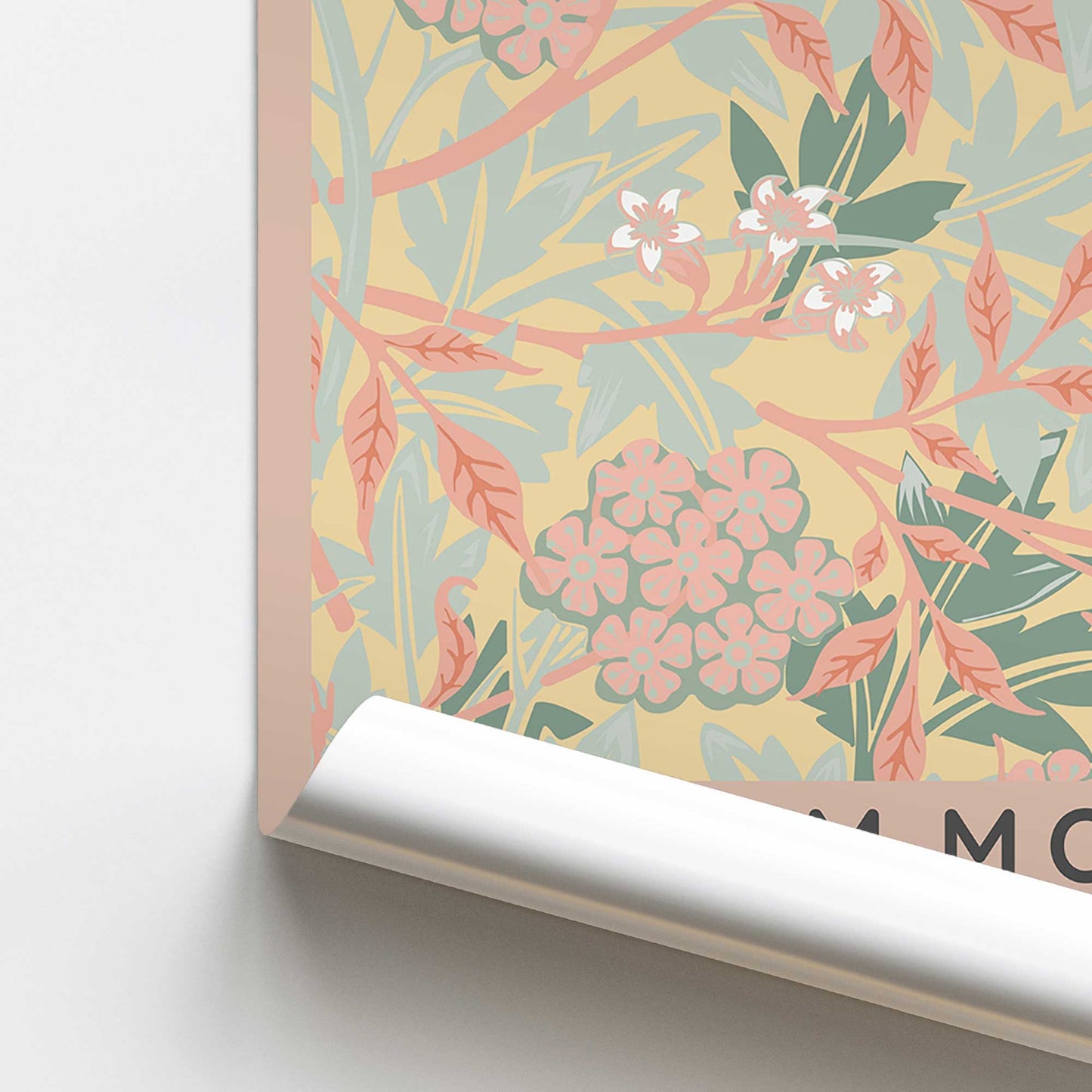 [color:Rolled Print], Picture of close up of art